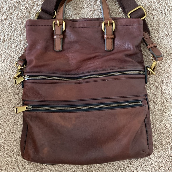 Fossil Explorer Tote Espresso Color - Picture 12 of 16